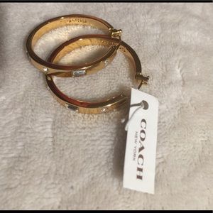 Coach Hoop Earrings